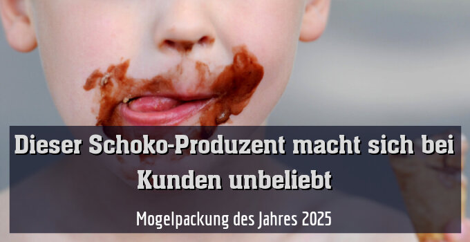 Mogelpackung des Jahres 2025