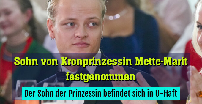 Der Sohn der Prinzessin befindet sich in U-Haft