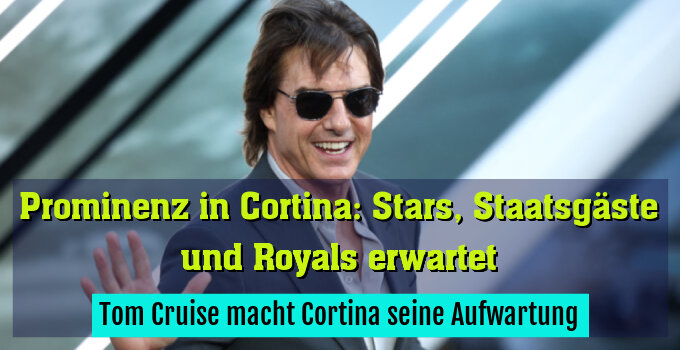 Tom Cruise macht Cortina seine Aufwartung