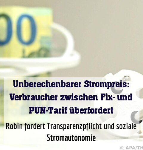 Robin fordert Transparenzpflicht und soziale Stromautonomie
