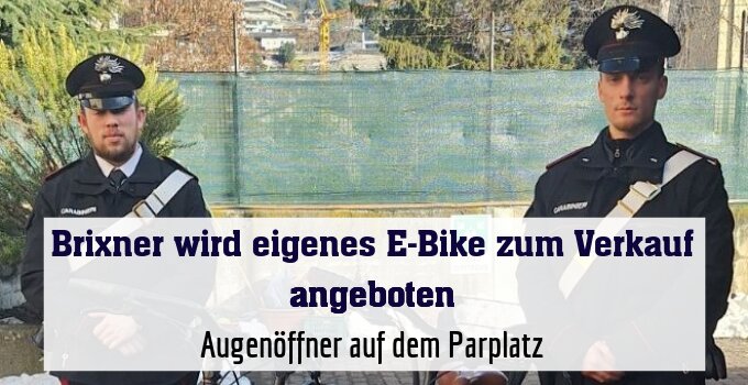 Augenöffner auf dem Parplatz