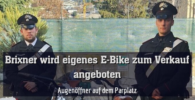 Augenöffner auf dem Parplatz