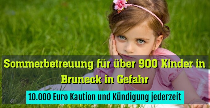 10.000 Euro Kaution und Kündigung jederzeit