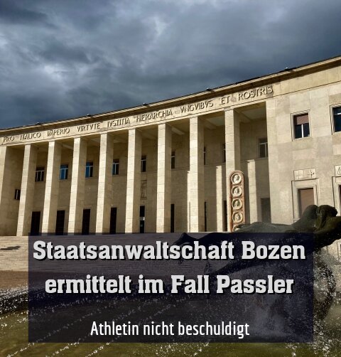 Athletin nicht beschuldigt