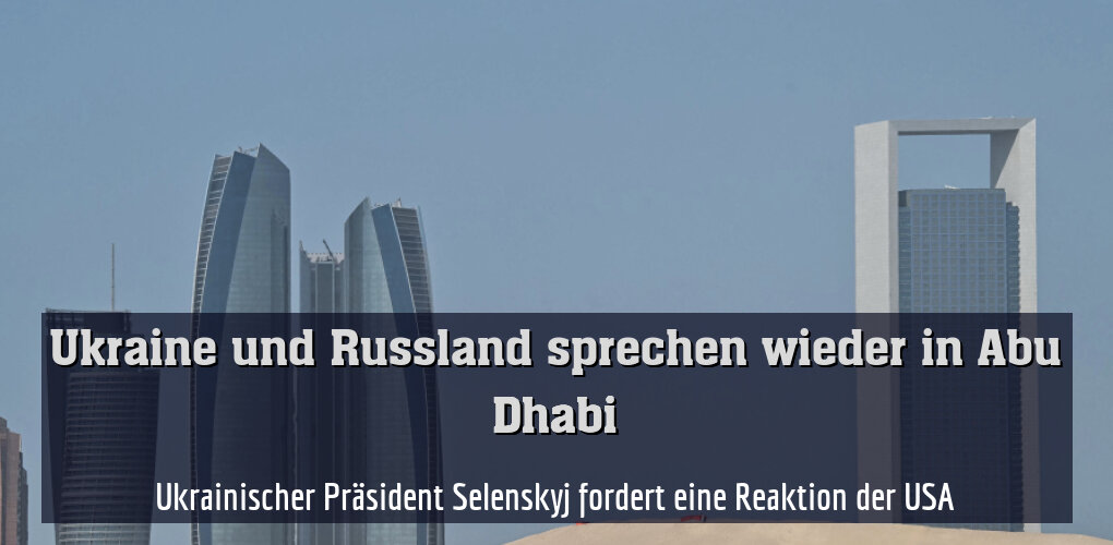 Gespräche zwischen Russland und Ukraine in Abu Dhabi (Illustration)