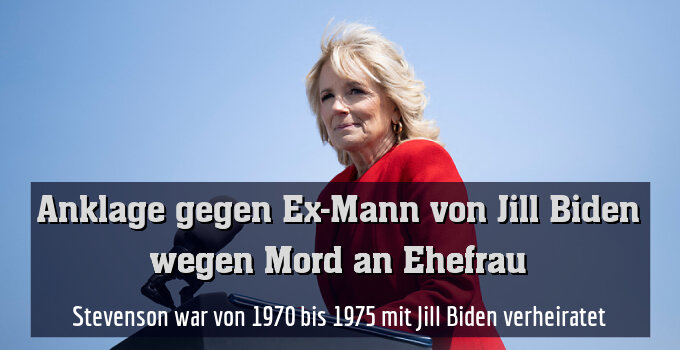 Stevenson war von 1970 bis 1975 mit Jill Biden verheiratet