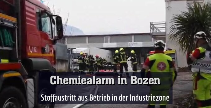 Stoffaustritt aus Betrieb in der Industriezone
