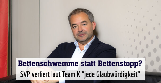 SVP verliert laut Team K "jede Glaubwürdigkeit"