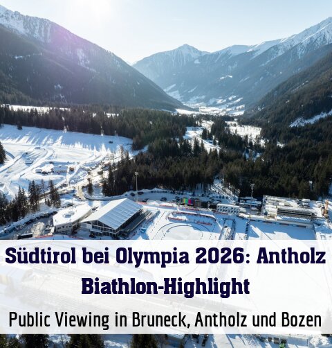 Public Viewing in Bruneck, Antholz und Bozen