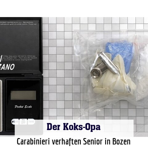 Carabinieri verhaften Senior in Bozen