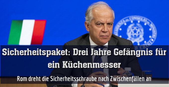 Rom dreht die Sicherheitsschraube nach Zwischenfällen an