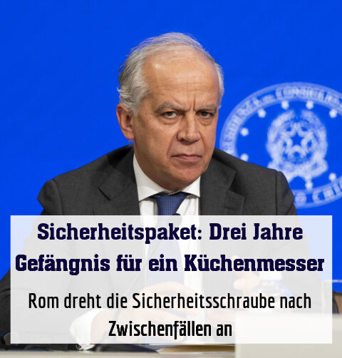 Rom dreht die Sicherheitsschraube nach Zwischenfällen an