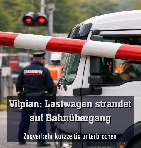 Zugverkehr kurzzeitig unterbrochen