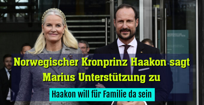 Haakon will für Familie da sein
