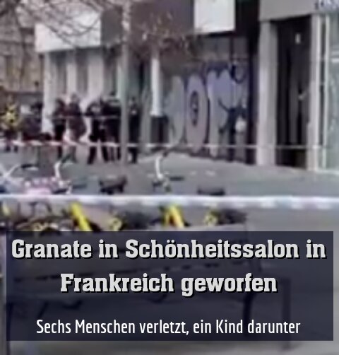 Sechs Menschen verletzt, ein Kind darunter