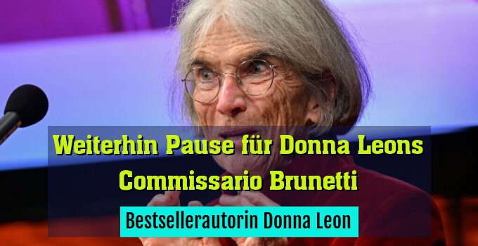Bestsellerautorin Donna Leon