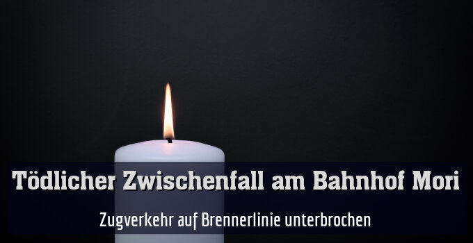 Zugverkehr auf Brennerlinie unterbrochen