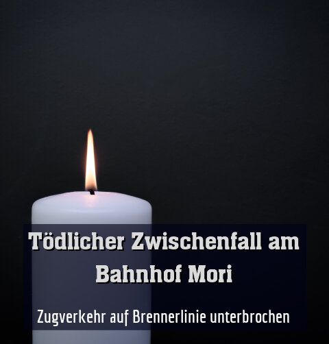 Zugverkehr auf Brennerlinie unterbrochen