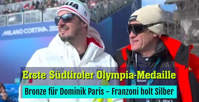 Bronze für Dominik Paris - Franzoni holt Silber