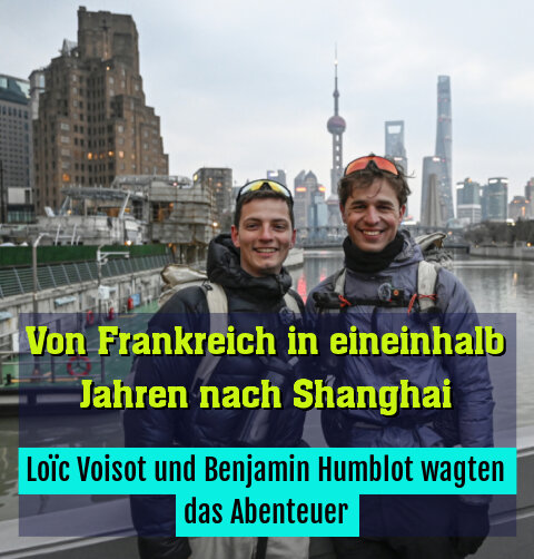 Loïc Voisot und Benjamin Humblot wagten das Abenteuer