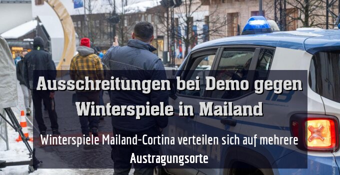 Winterspiele Mailand-Cortina verteilen sich auf mehrere Austragungsorte