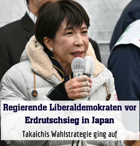 Takaichis Wahlstrategie ging auf
