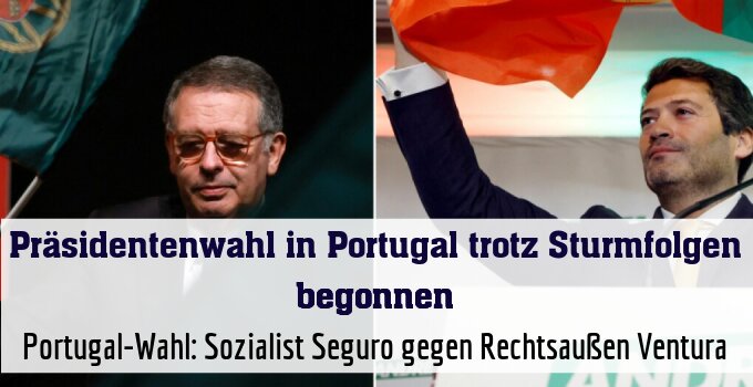 Portugal-Wahl: Sozialist Seguro gegen Rechtsaußen Ventura