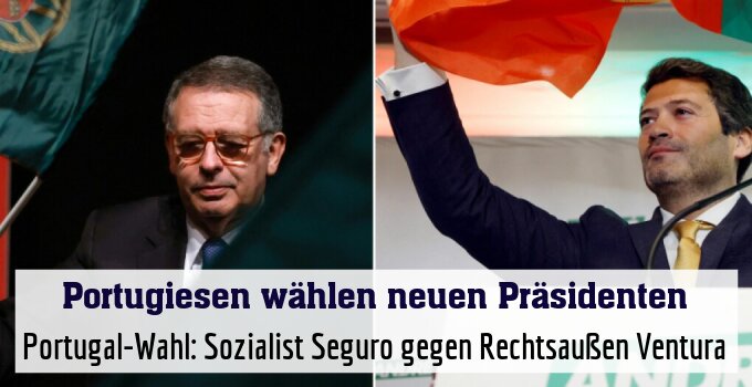 Portugal-Wahl: Sozialist Seguro gegen Rechtsaußen Ventura