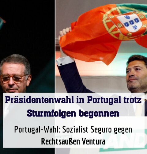 Portugal-Wahl: Sozialist Seguro gegen Rechtsaußen Ventura