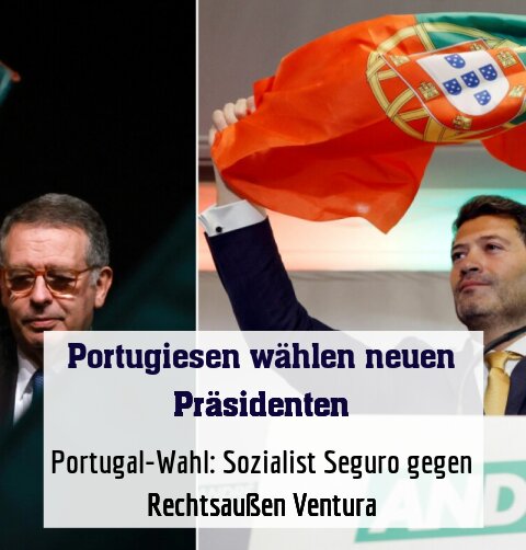 Portugal-Wahl: Sozialist Seguro gegen Rechtsaußen Ventura