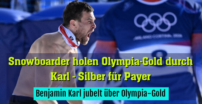 Benjamin Karl jubelt über Olympia-Gold