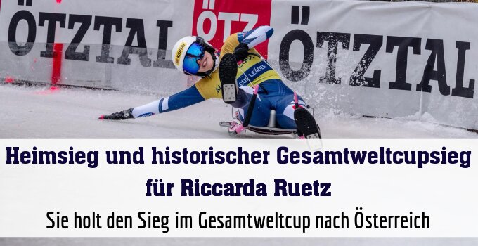 Sie holt den Sieg im Gesamtweltcup nach Österreich