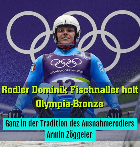 Ganz in der Tradition des Ausnahmerodlers Armin Zöggeler