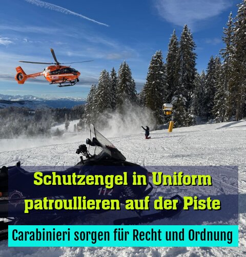 Carabinieri sorgen für Recht und Ordnung