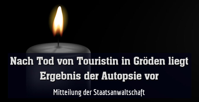 Mitteilung der Staatsanwaltschaft