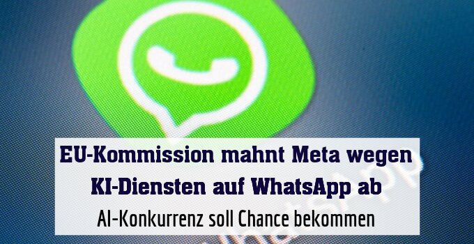 AI-Konkurrenz soll Chance bekommen