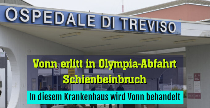 In diesem Krankenhaus wird Vonn behandelt