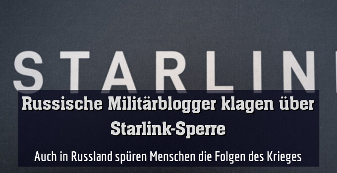 Auch in Russland spüren Menschen die Folgen des Krieges