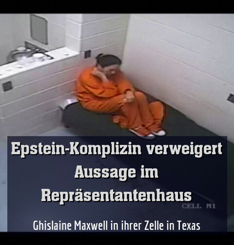 Ghislaine Maxwell in ihrer Zelle in Texas
