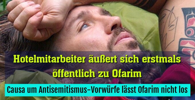 Causa um Antisemitismus-Vorwürfe lässt Ofarim nicht los