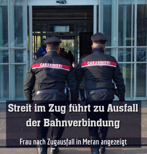 Frau nach Zugausfall in Meran angezeigt