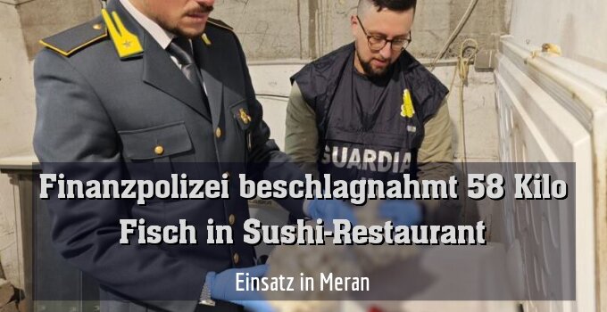 Einsatz in Meran