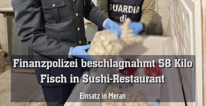 Einsatz in Meran