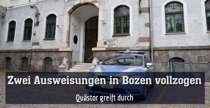Quästor greift durch
