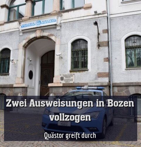 Quästor greift durch