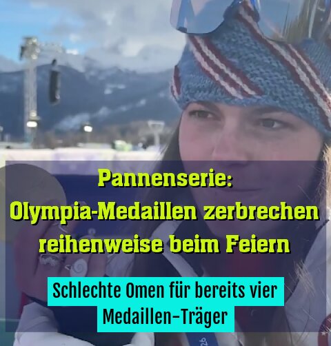 Schlechte Omen für bereits vier Medaillen-Träger