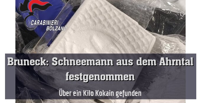 Über ein Kilo Kokain gefunden