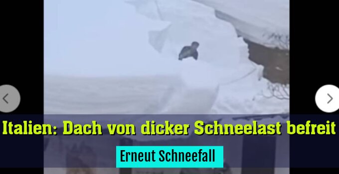 Erneut Schneefall 