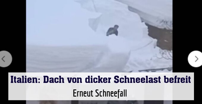 Erneut Schneefall 
