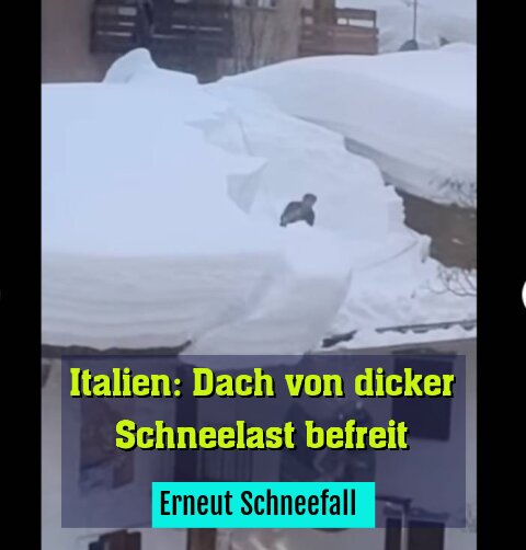 Erneut Schneefall 